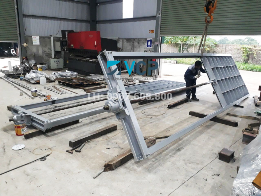 Lắp đặt van cửa phai Hà Nội