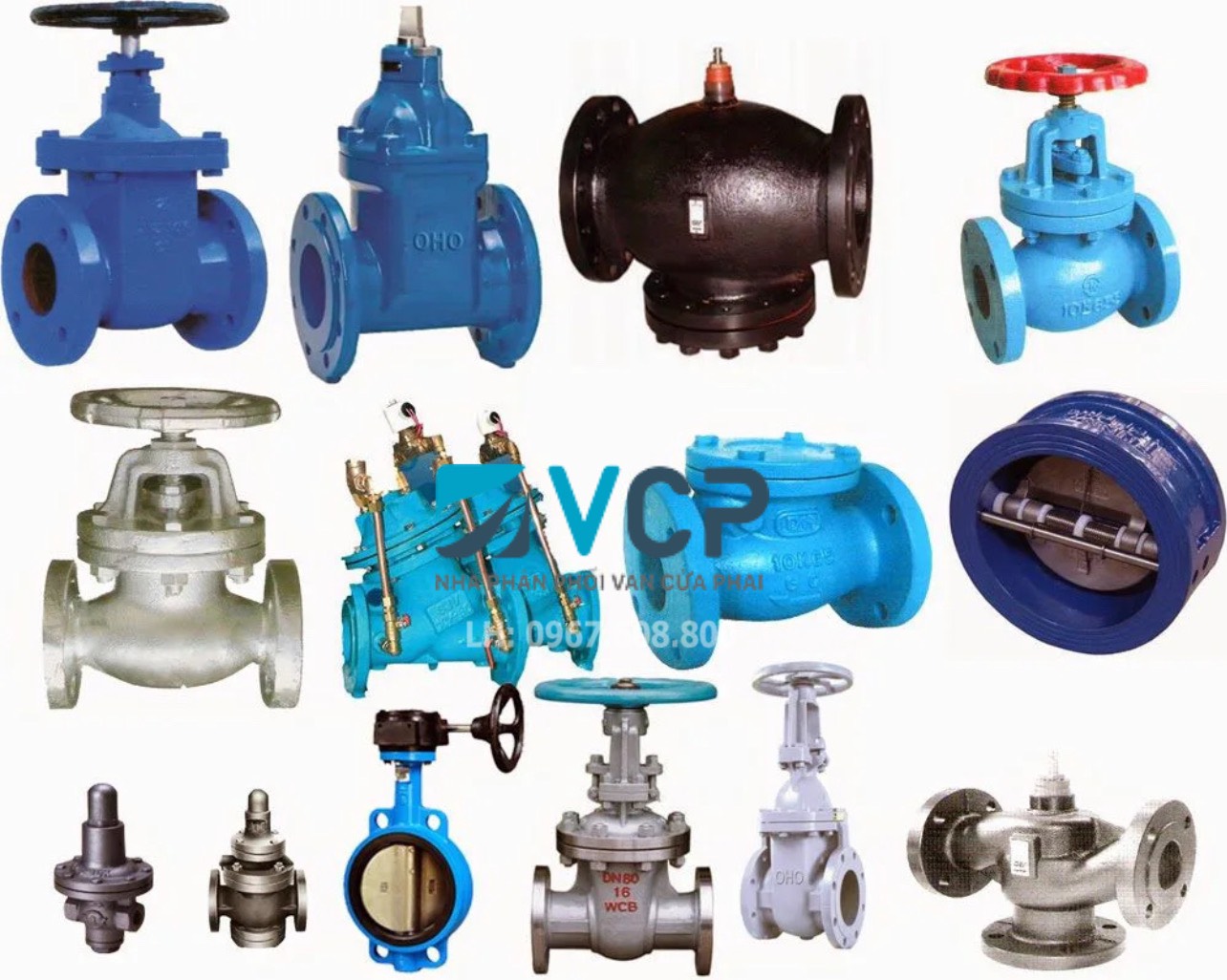 các loại van công nghiệp phổ biến hiện nay