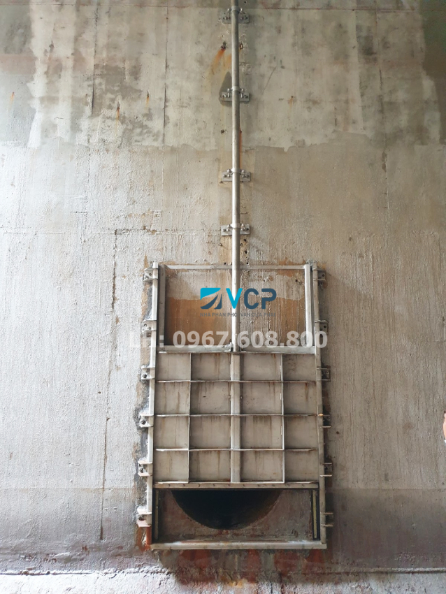 van cửa phai Hà Nội nhập khẩu, Lắp đặt van cửa phai Hà Nội