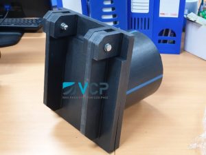 Van ngăn triều HDPE trong thủy lợi